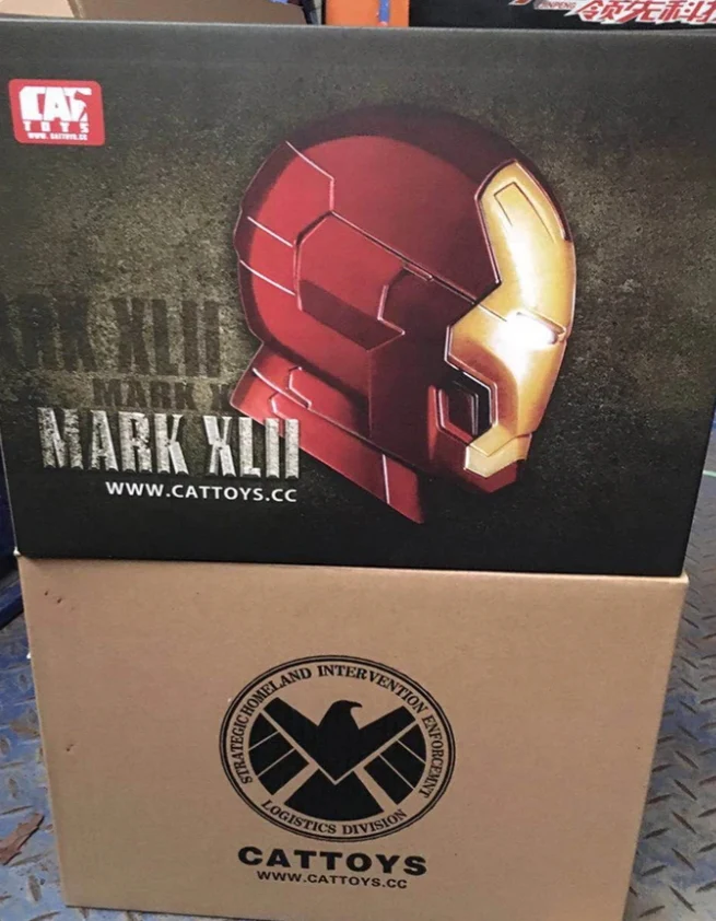 Máscara Capacete Automatizado Homem de Ferro Mark XLII - imagem 4