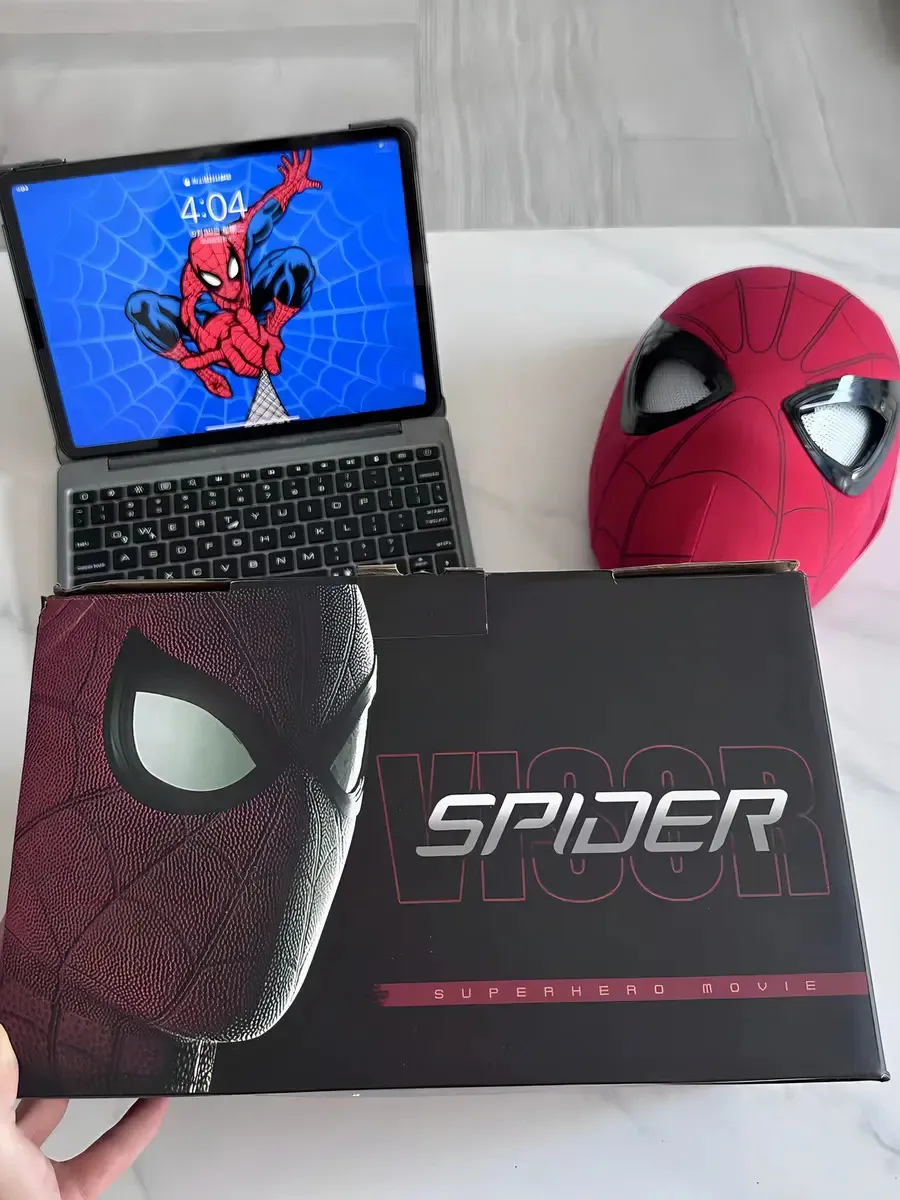 Máscara do Homem-Aranha com Olhos Abertos e Fechados, Efeitos - imagem 4